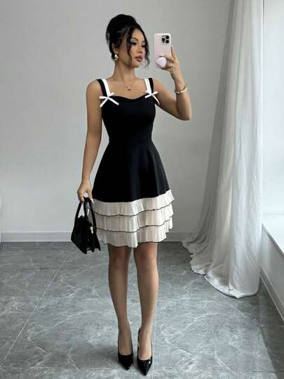 فستان قصير أنيق للمرأة